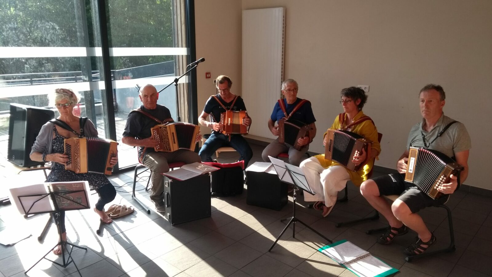 Fête des ateliers 2023 - Les accordéonistes